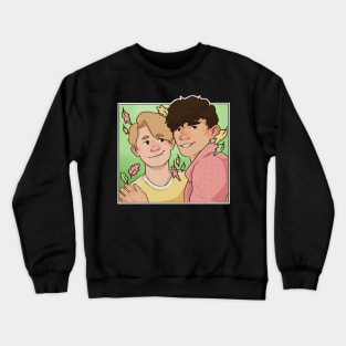 Nick and Charlie - heartstopper drawing Crewneck Sweatshirt